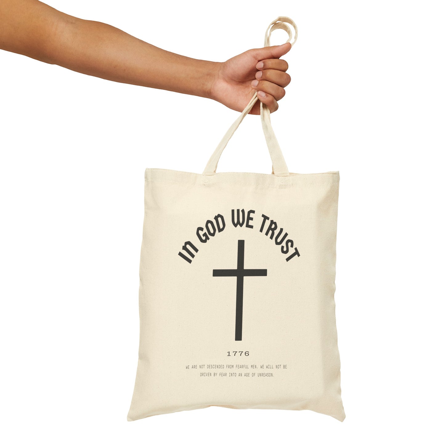 In God We Trust - Cotton Canvas Tote Bag