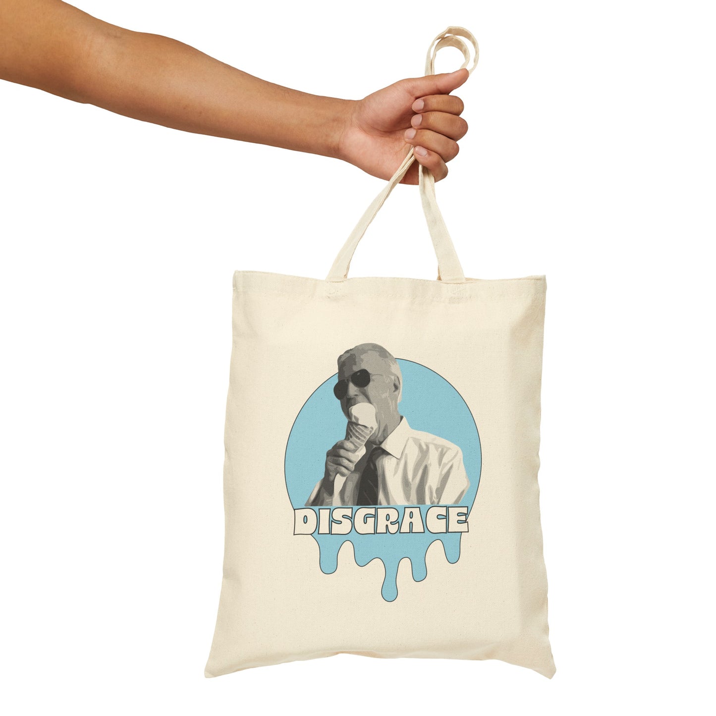Biden Disgrace - Cotton Canvas Tote Bag