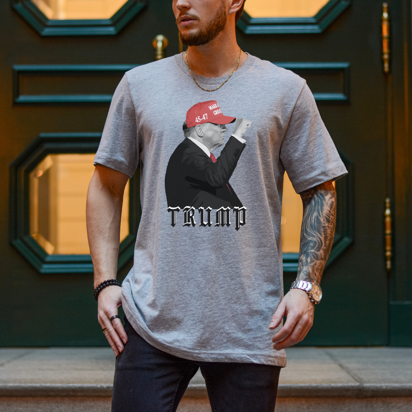 Trump 45-47 - Unisex Jersey T-Shirt