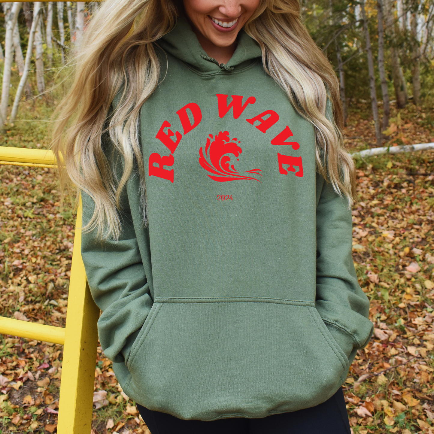 Red Wave 2024 - Unisex Hoodie