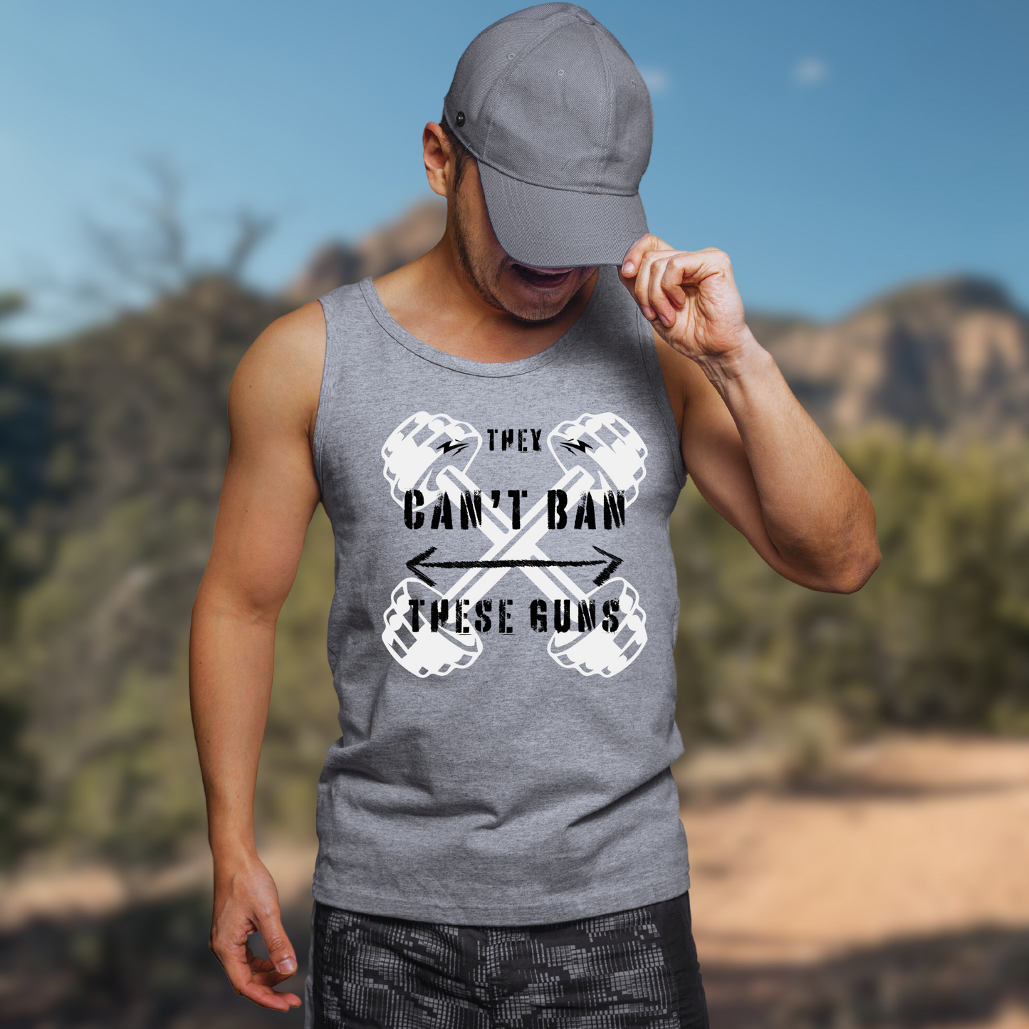 Can't Ban These Guns - Unisex Jersey Tank Top