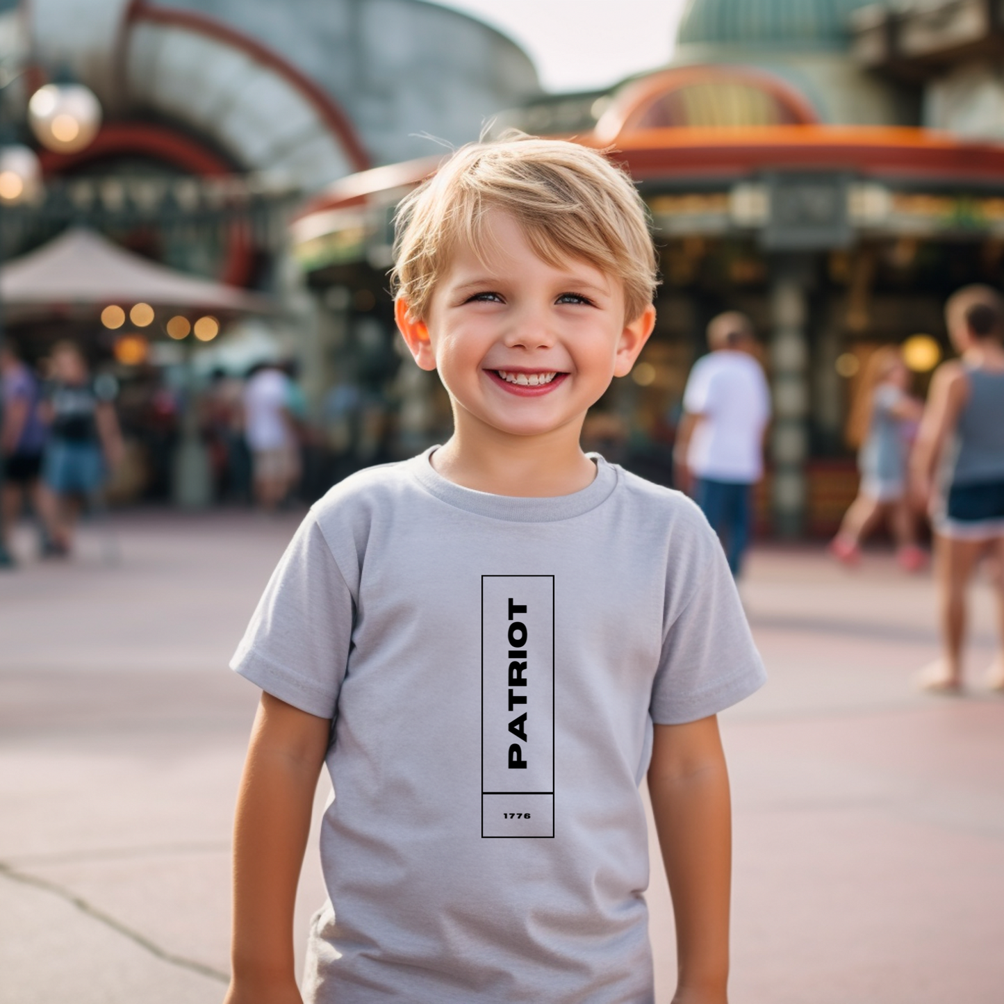 Patriot 1776 - Youth Short Sleeve T-Shirt