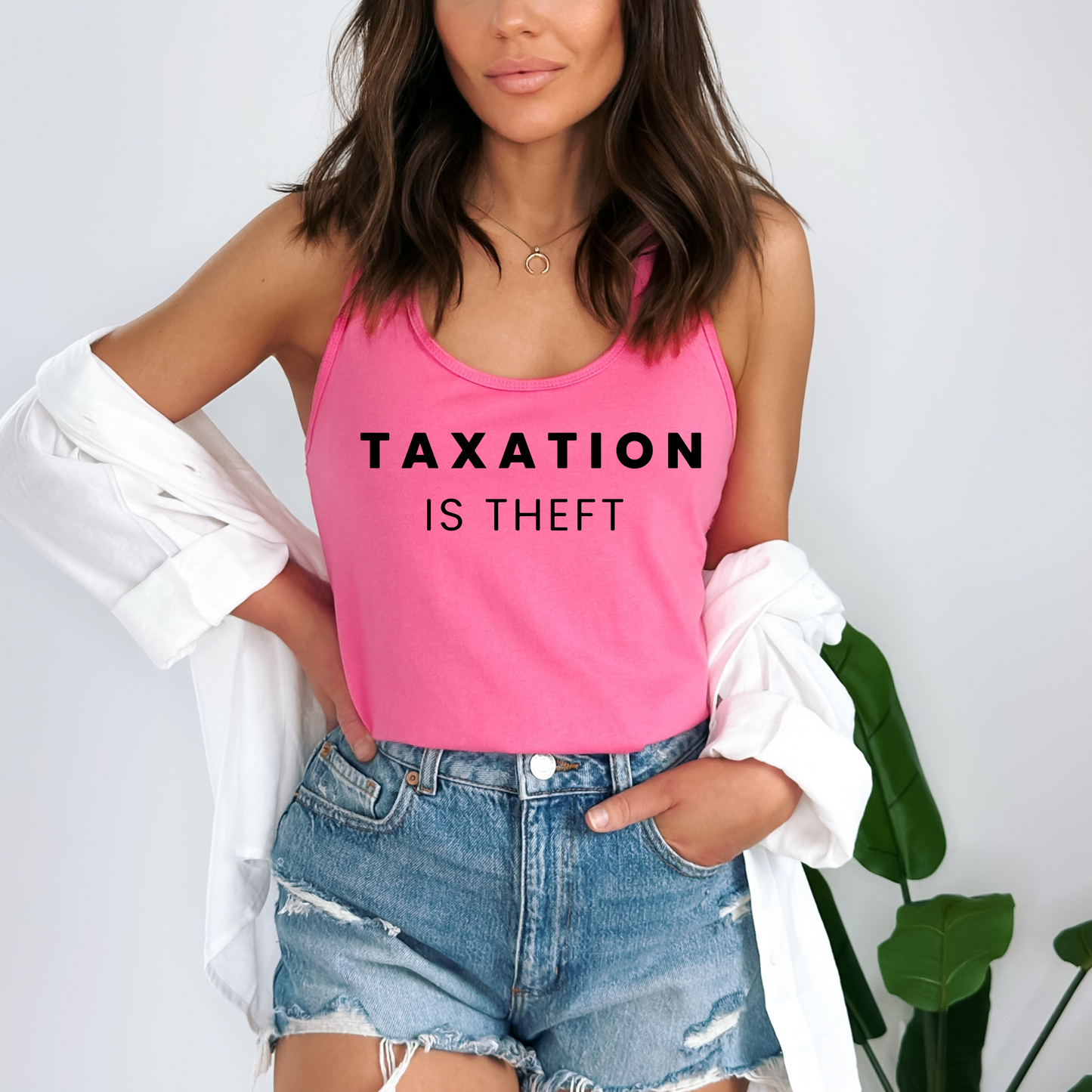 Taxation is Theft - Women's Racerback Tank