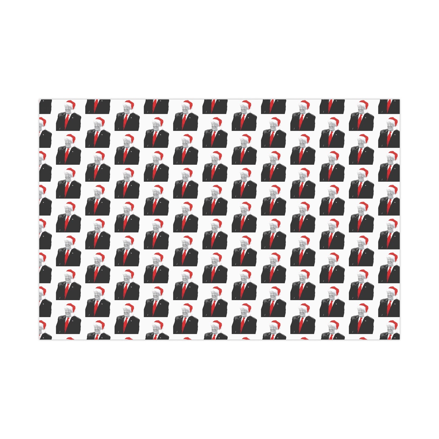 Christmas Santa Trump - Gift Wrapping Paper