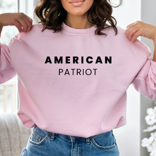 American Patriot - Unisex Crewneck Sweatshirt