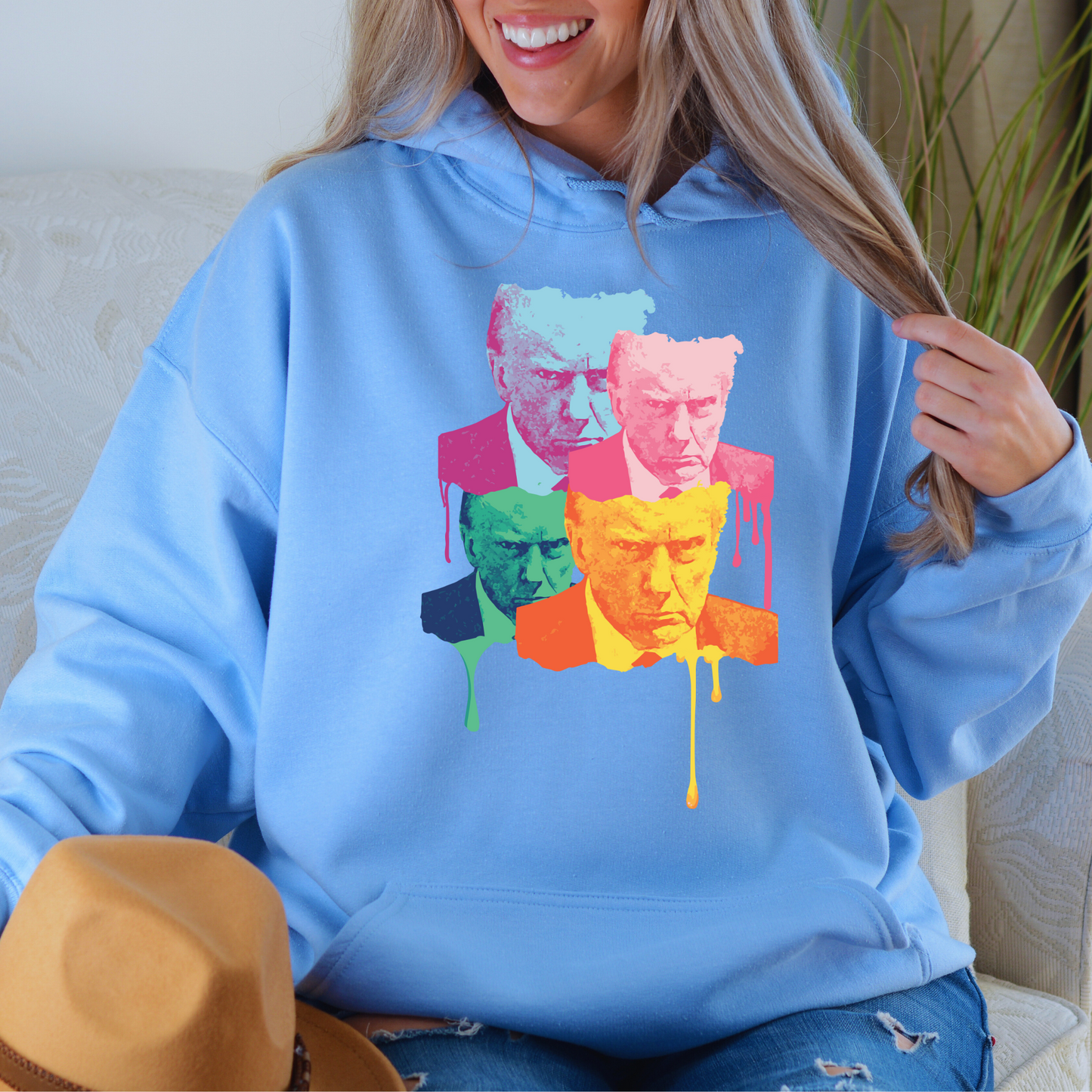 Trump Mugshot Drip - Unisex Hoodie