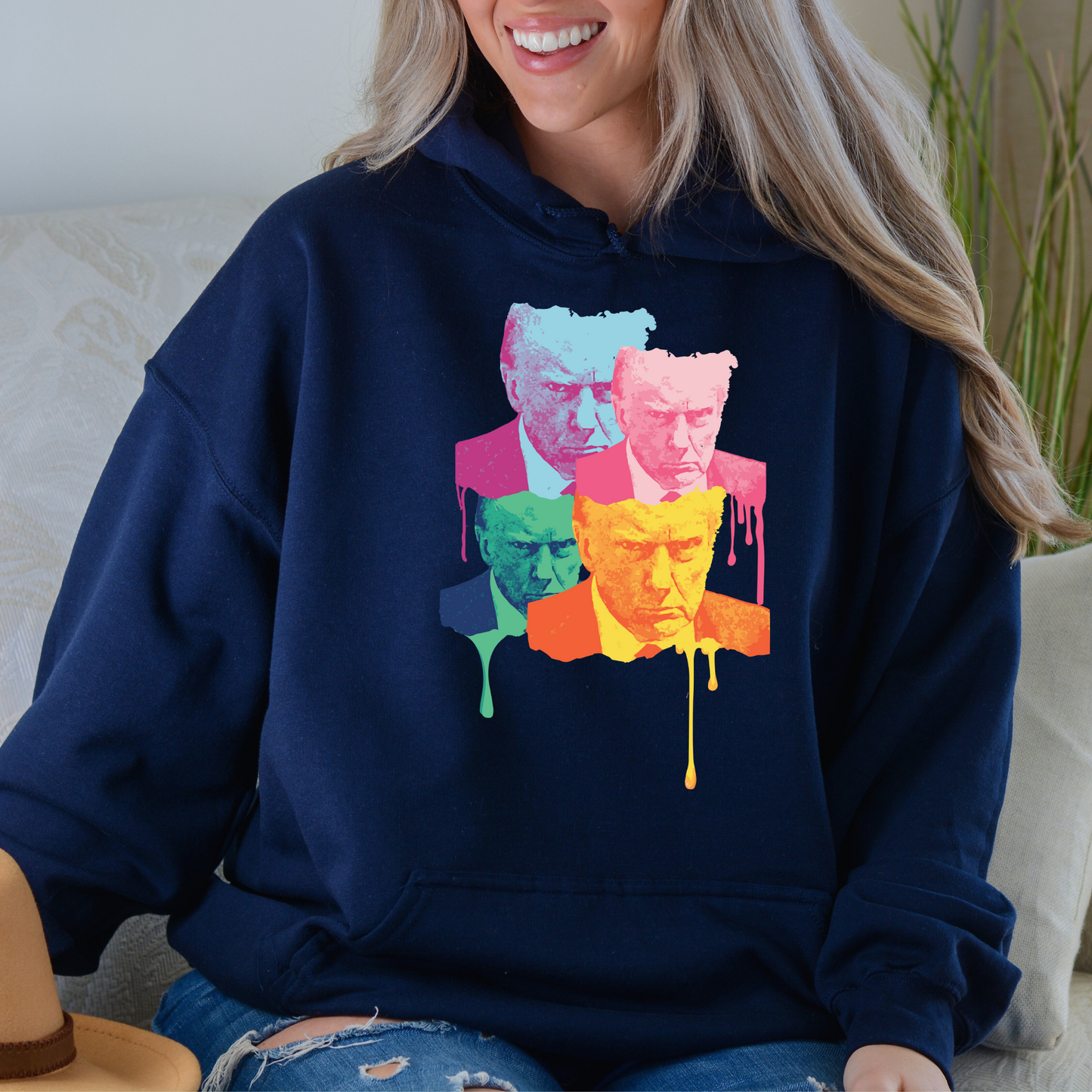 Trump Mugshot Drip - Unisex Hoodie