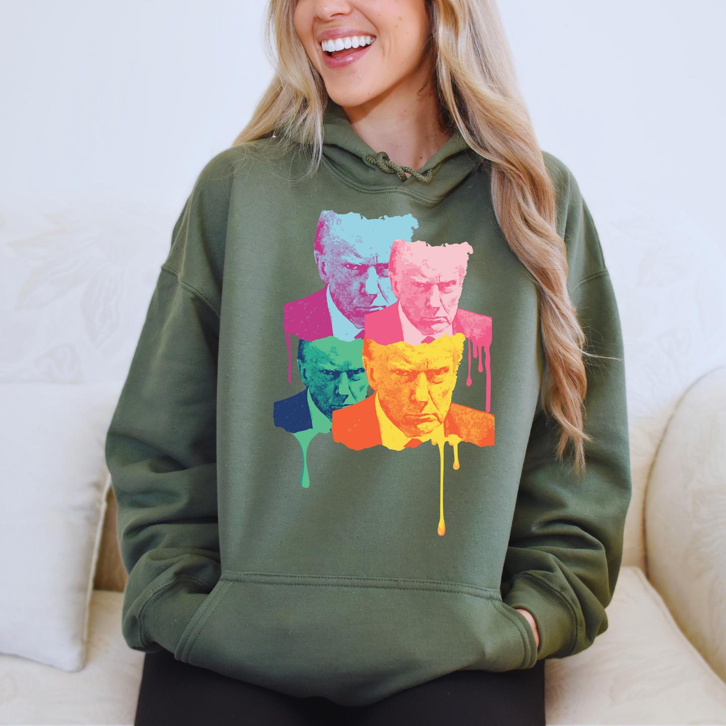 Trump Mugshot Drip - Unisex Hoodie