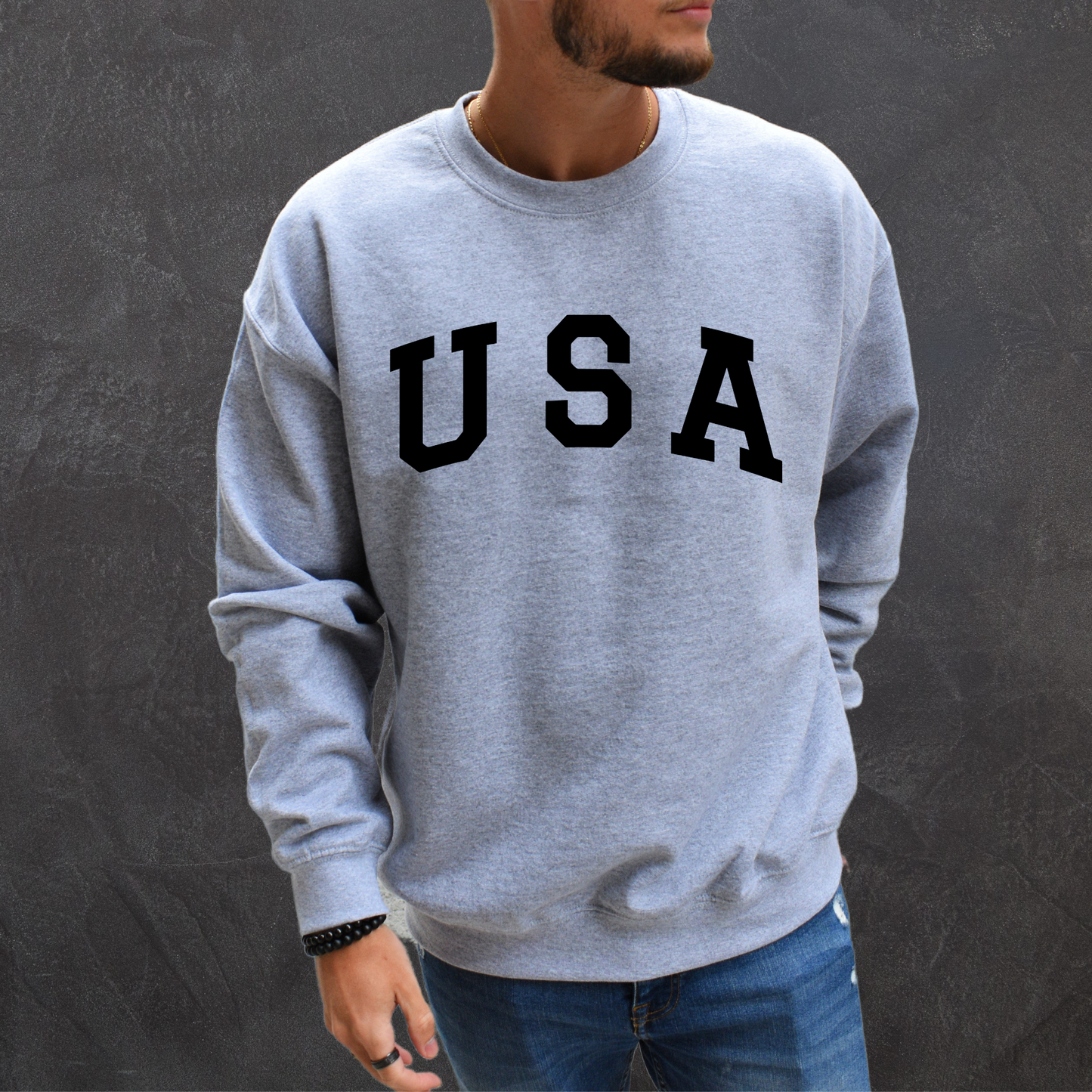 USA - Unisex Crewneck Sweatshirt
