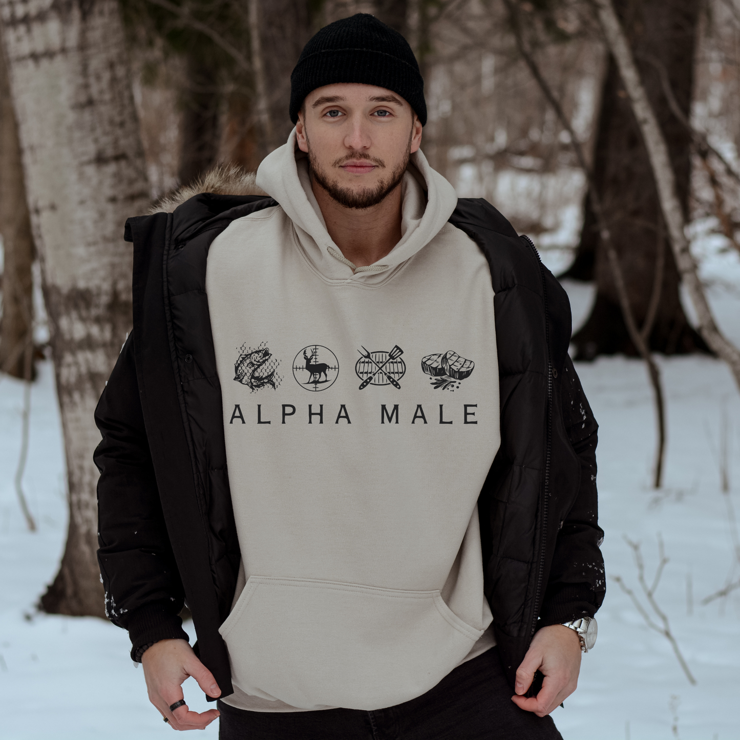 Alpha Male - Unisex Hoodie