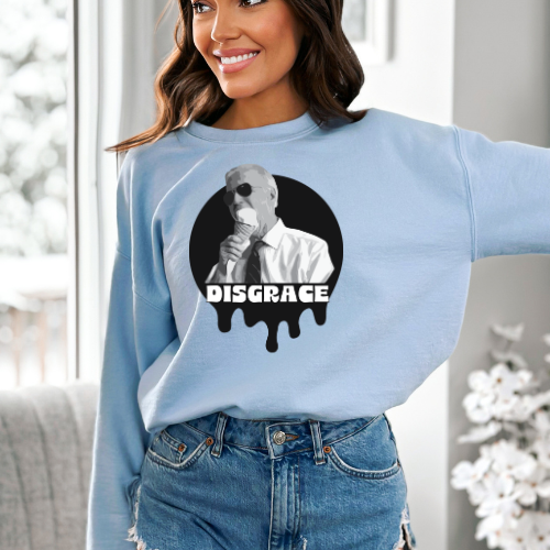 Biden Disgrace - Unisex Crewneck Sweatshirt