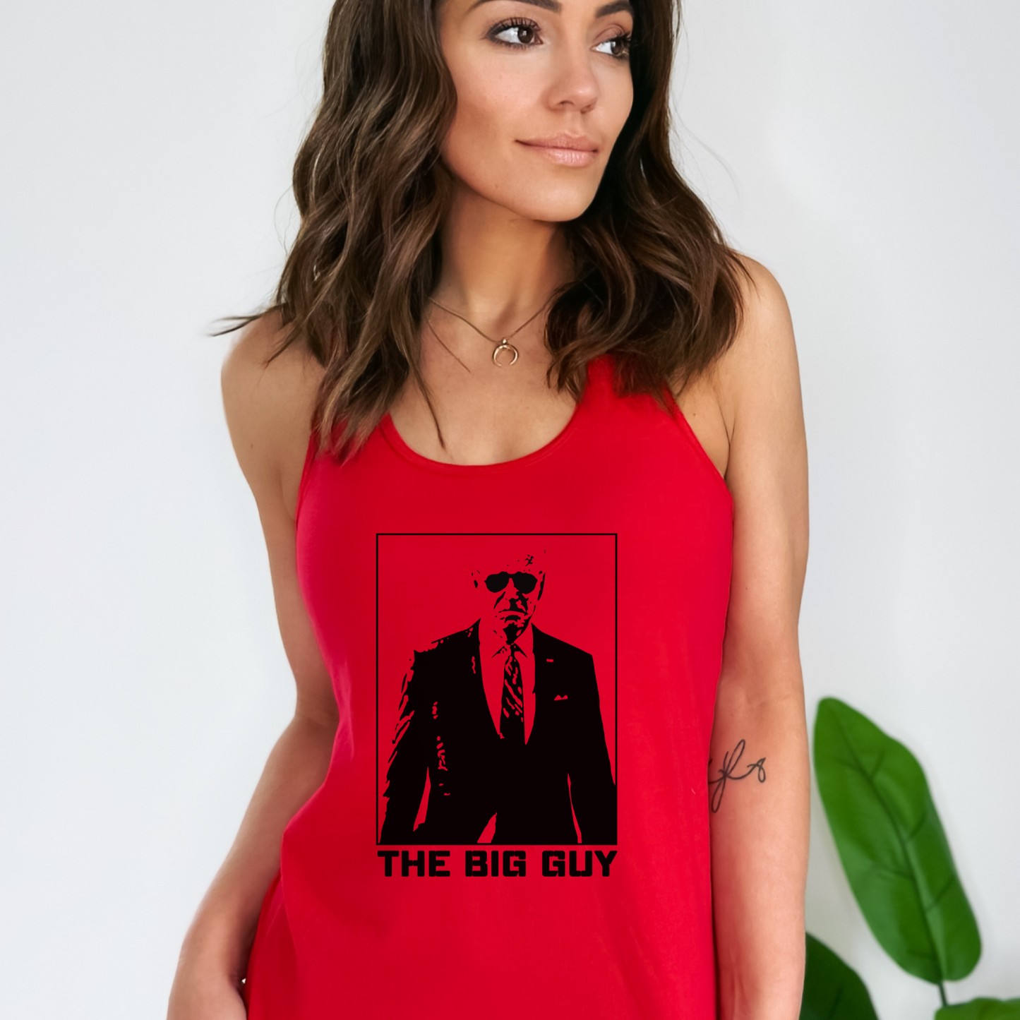 The Big Guy - Women's Racerback Tank