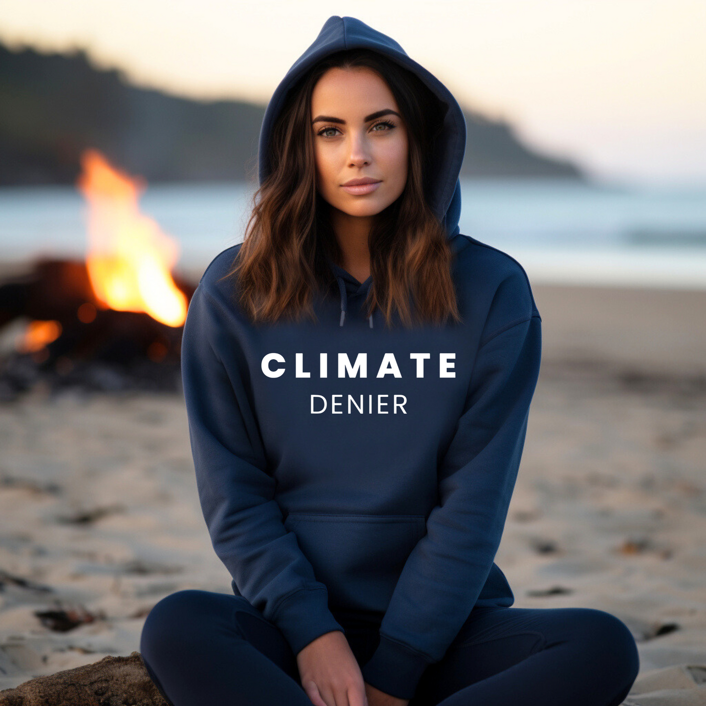 Climate Denier - Unisex Hoodie