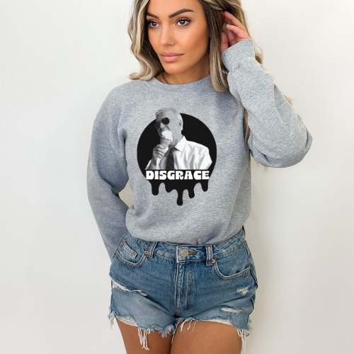 Biden Disgrace - Unisex Crewneck Sweatshirt