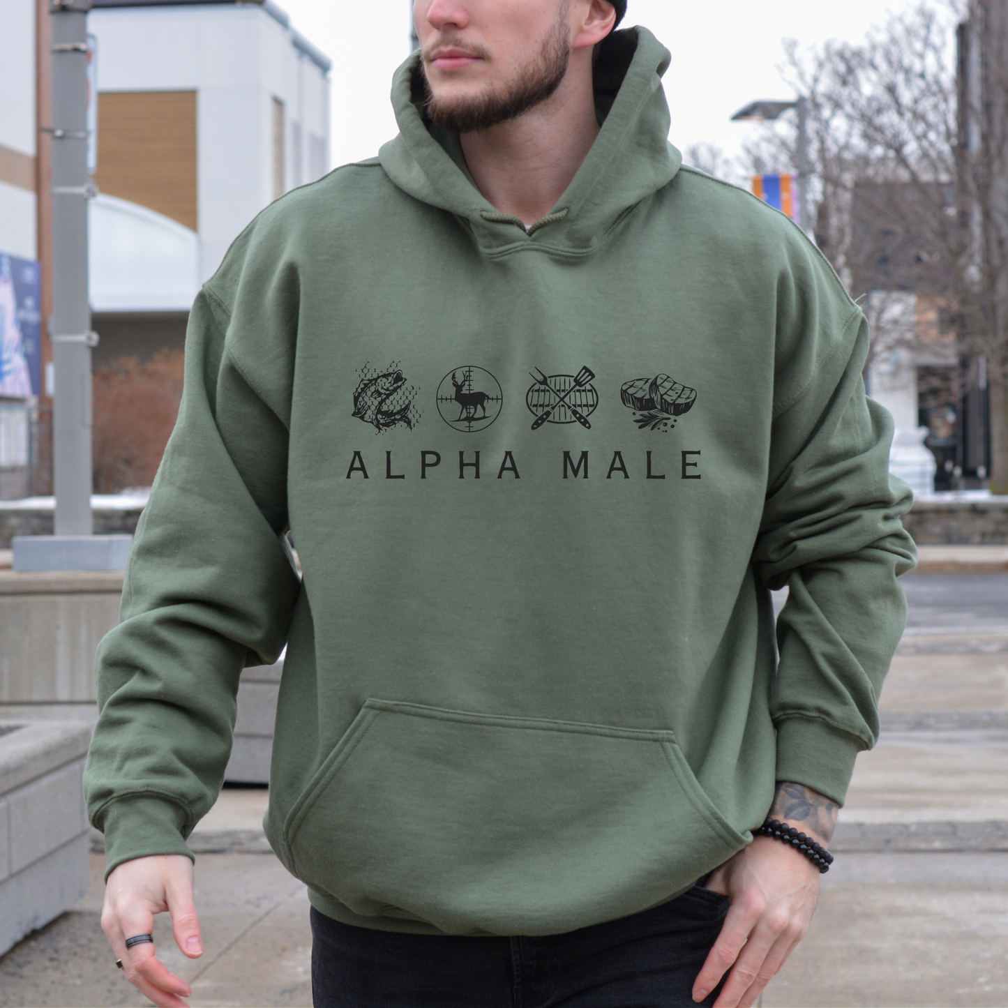 Alpha Male - Unisex Hoodie