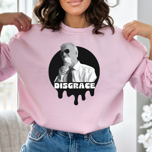 Biden Disgrace - Unisex Crewneck Sweatshirt