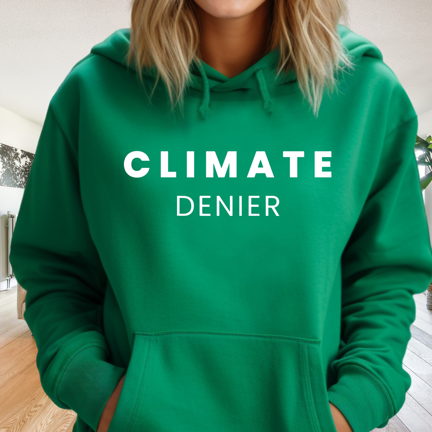 Climate Denier - Unisex Hoodie