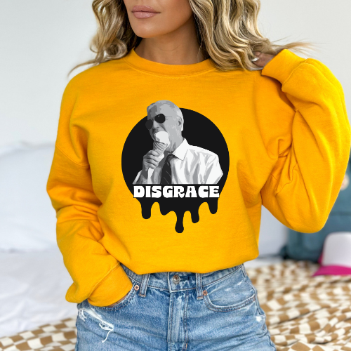 Biden Disgrace - Unisex Crewneck Sweatshirt