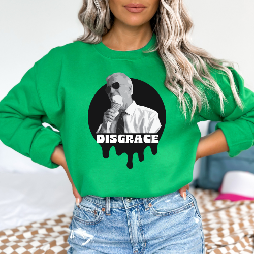 Biden Disgrace - Unisex Crewneck Sweatshirt