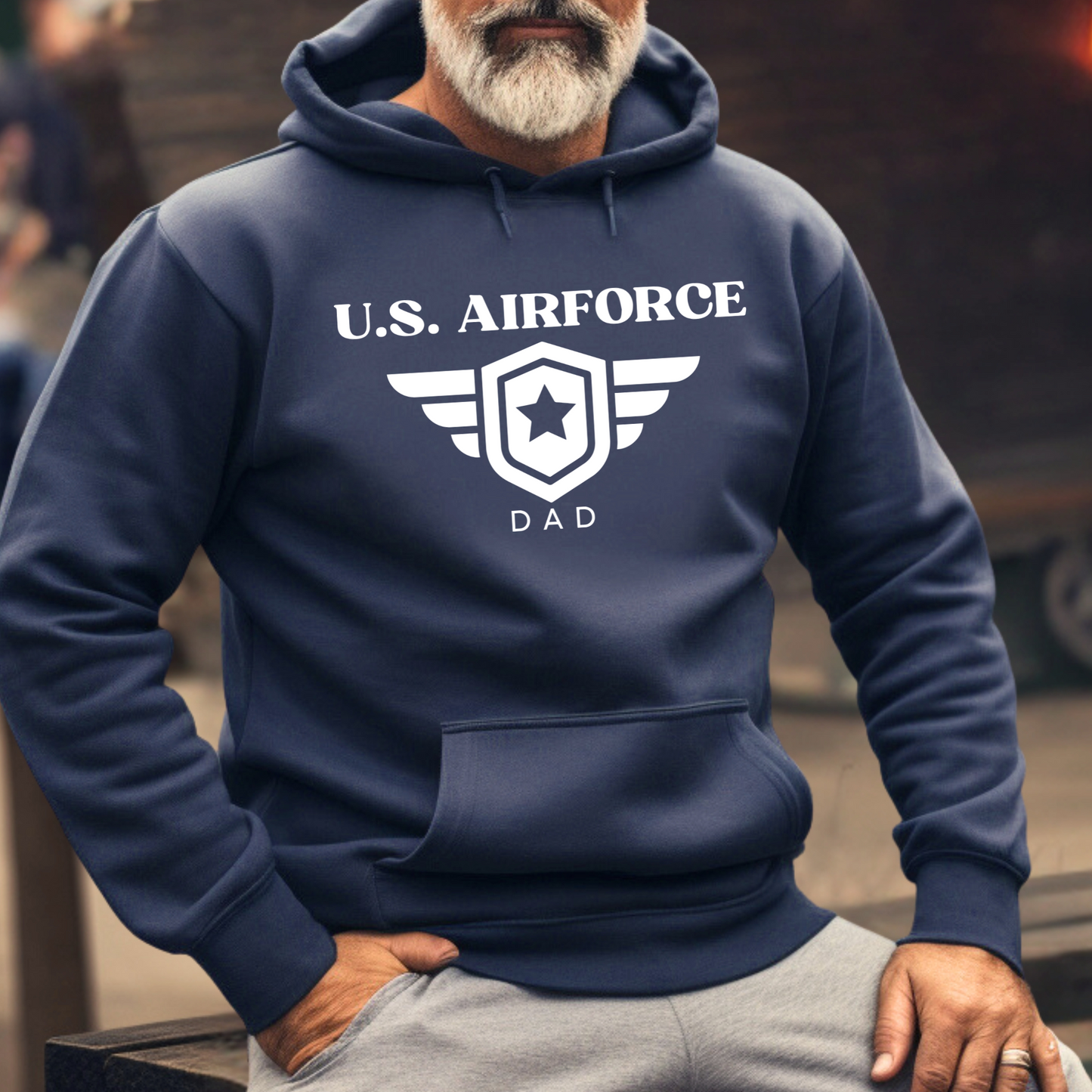 U.S. Airforce Dad - Unisex Hoodie