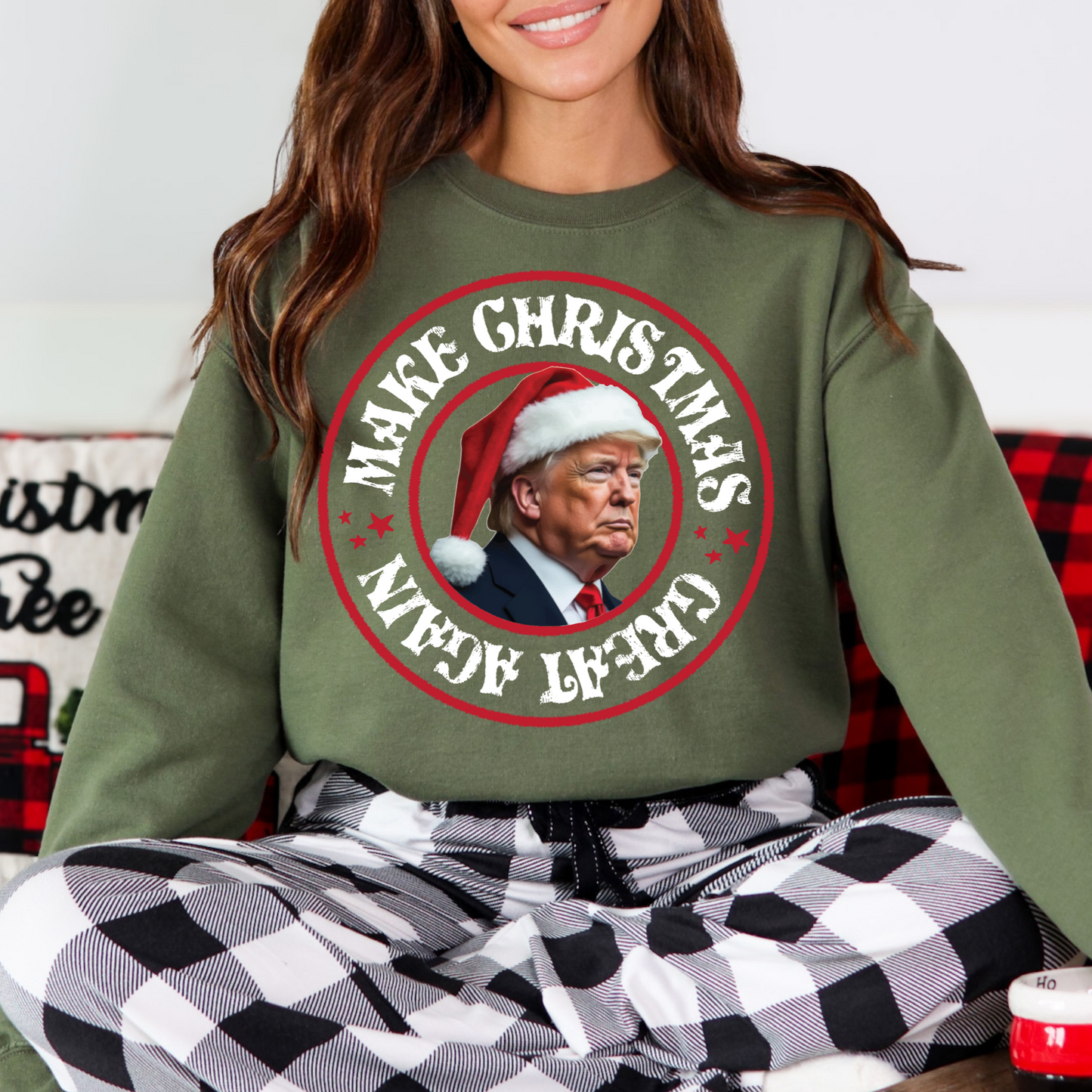 Make Christmas Great Again - Unisex Crewneck Sweatshirt