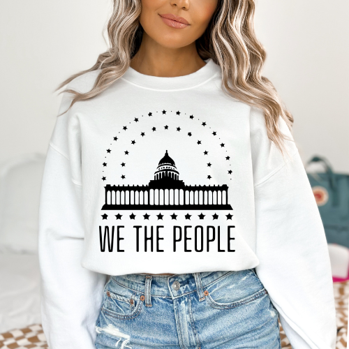 We The People's House - Unisex Crewneck Sweatshirt