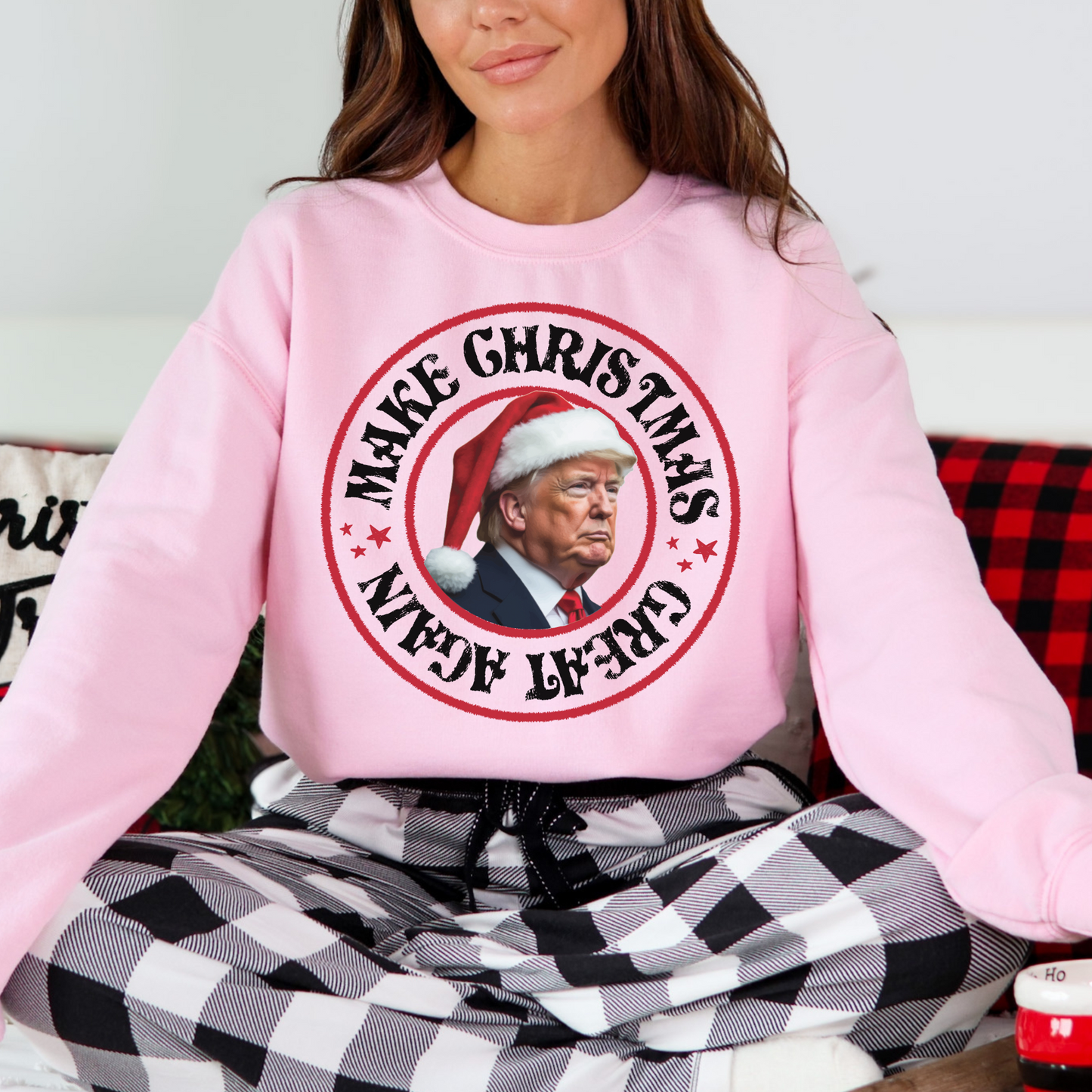 Make Christmas Great Again - Unisex Crewneck Sweatshirt