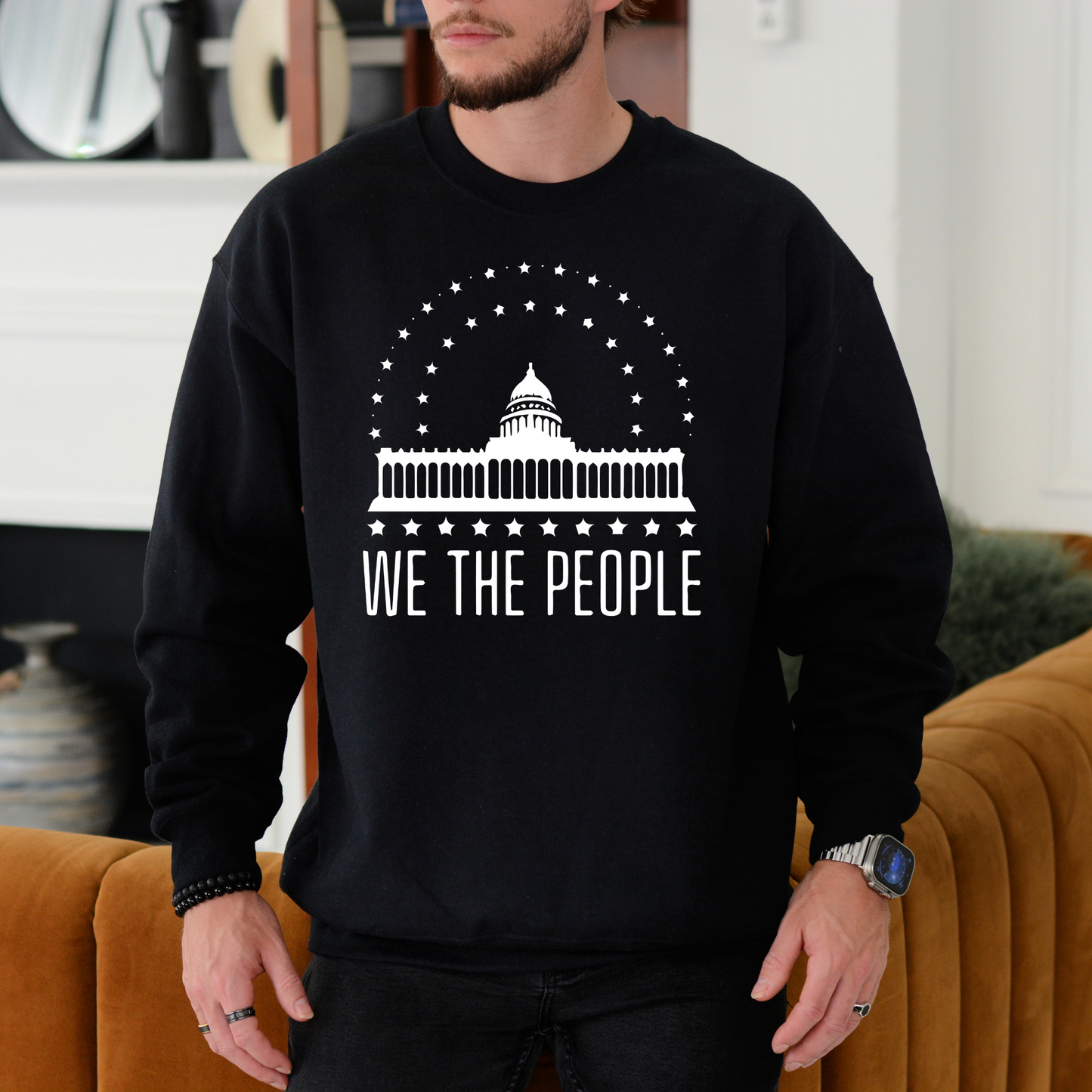 We The People's House - Unisex Crewneck Sweatshirt