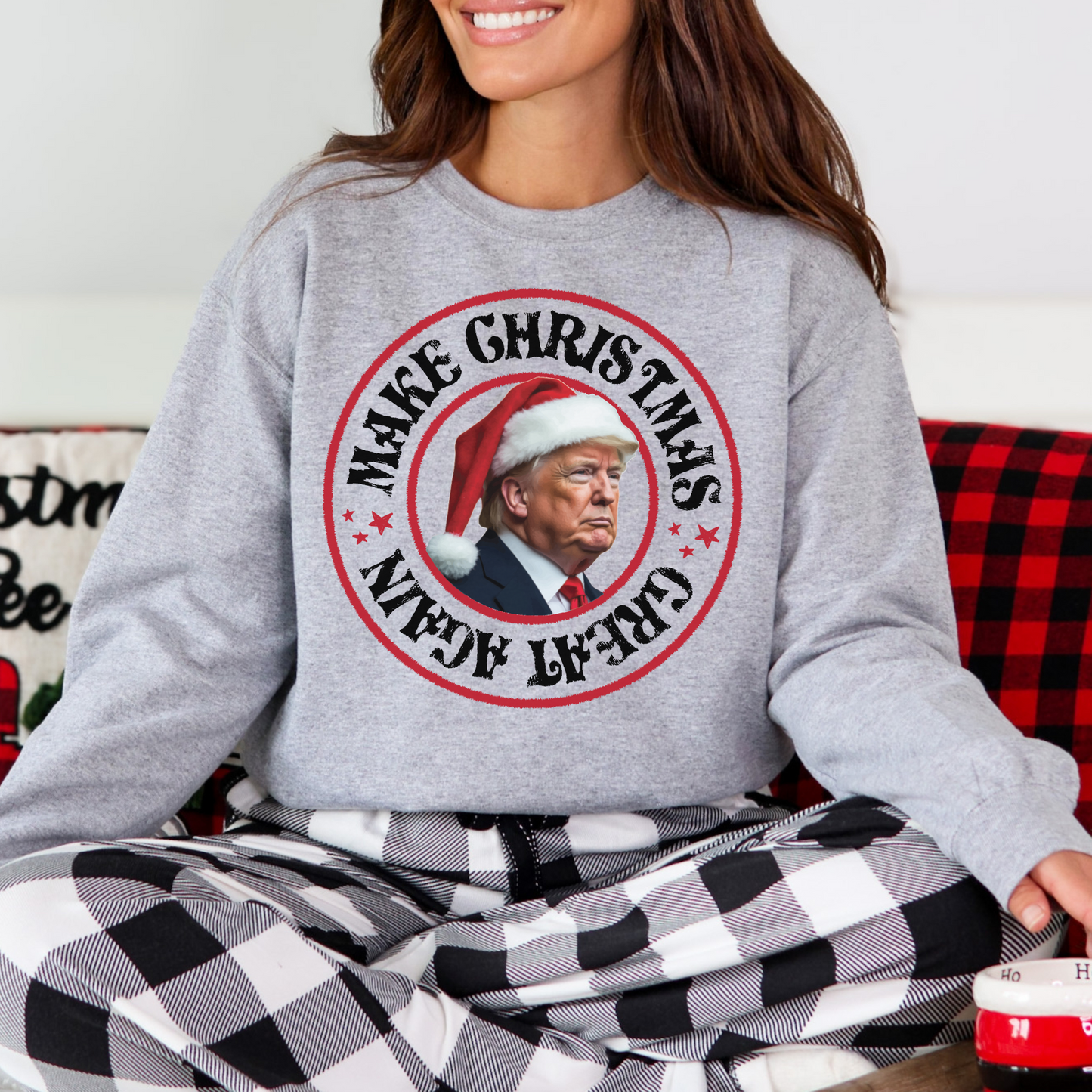 Make Christmas Great Again - Unisex Crewneck Sweatshirt