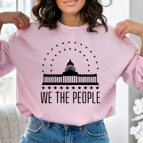 We The People's House - Unisex Crewneck Sweatshirt