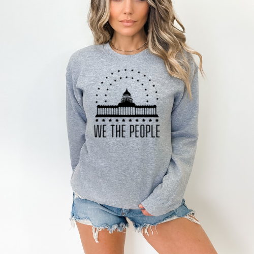 We The People's House - Unisex Crewneck Sweatshirt