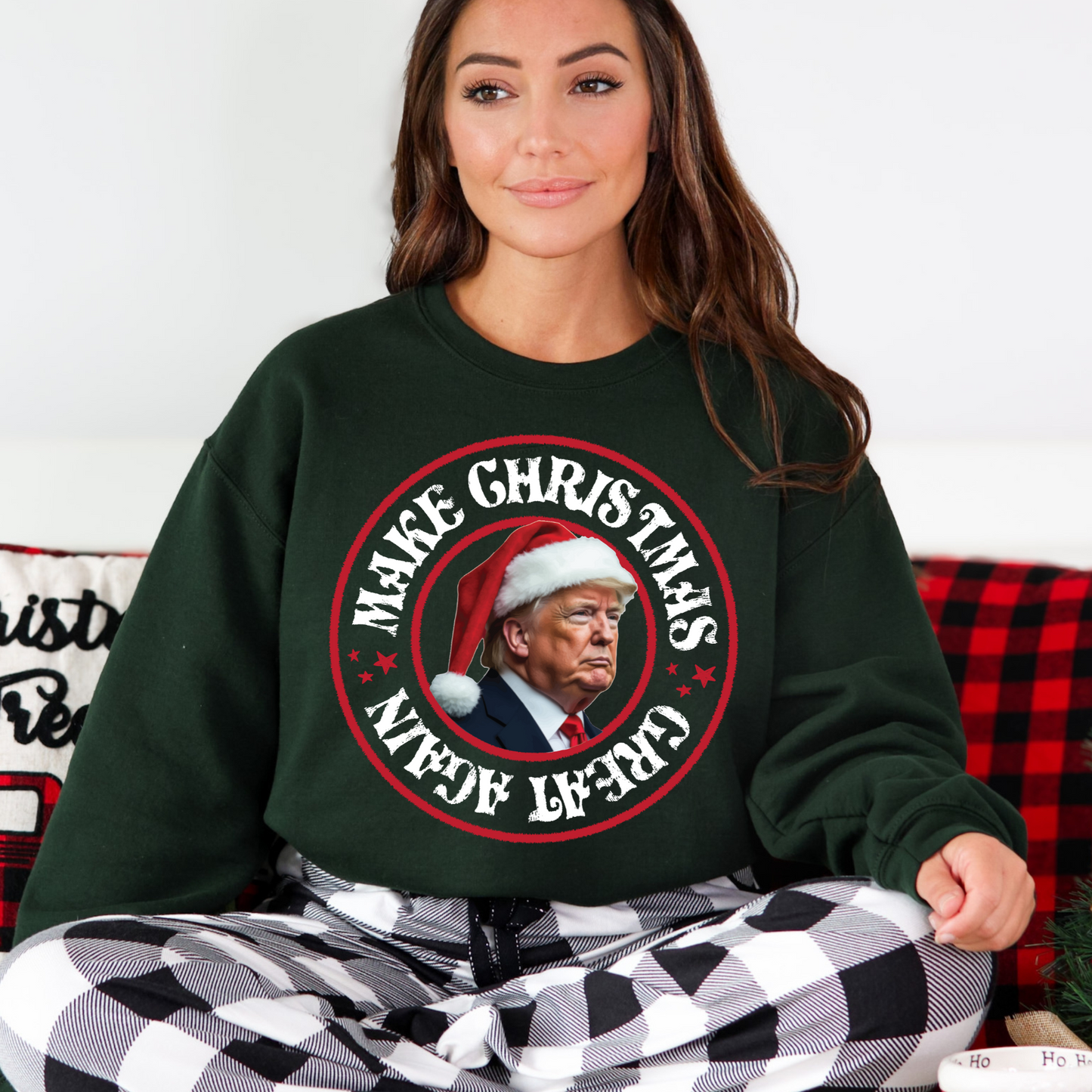 Make Christmas Great Again - Unisex Crewneck Sweatshirt