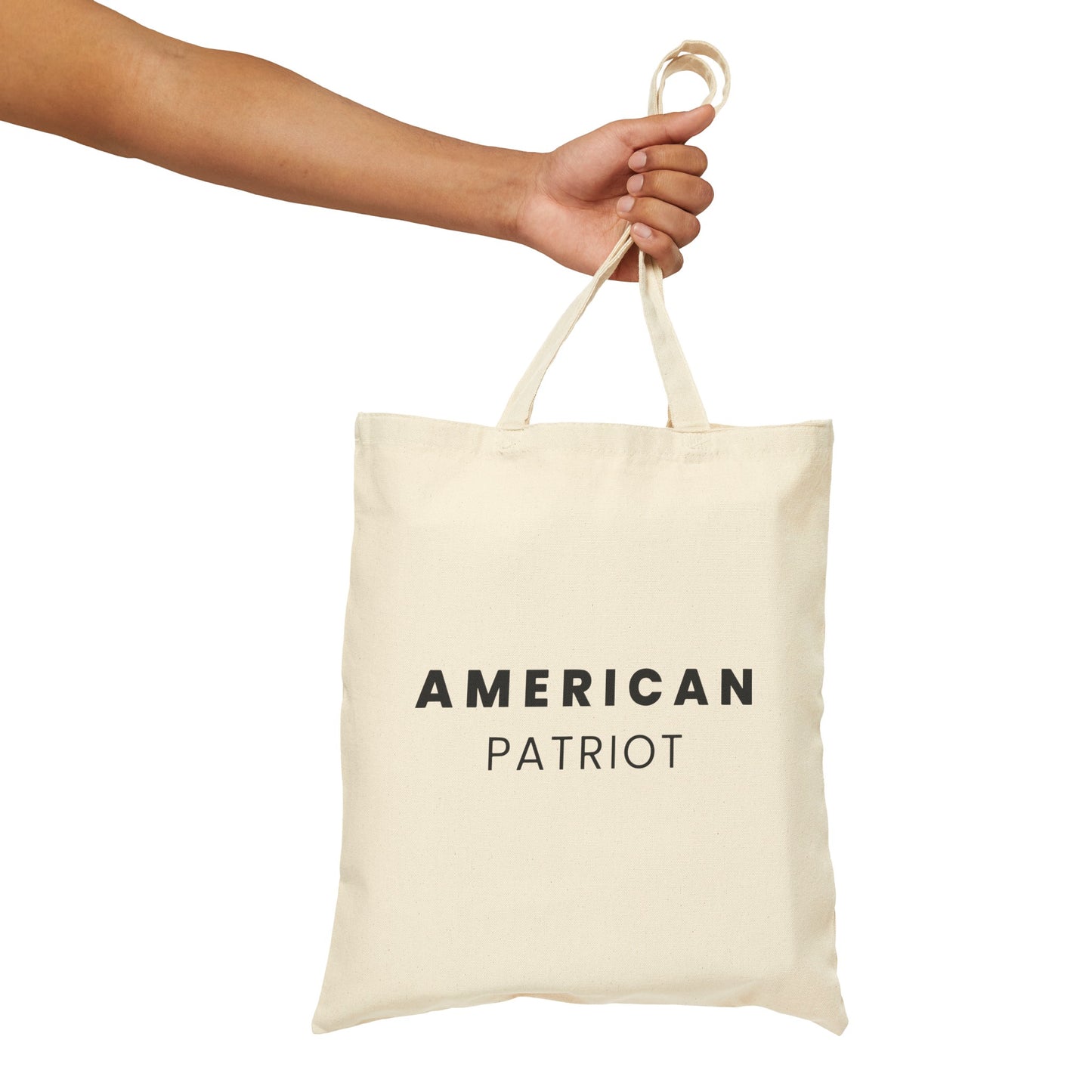 American Patriot - Cotton Canvas Tote Bag
