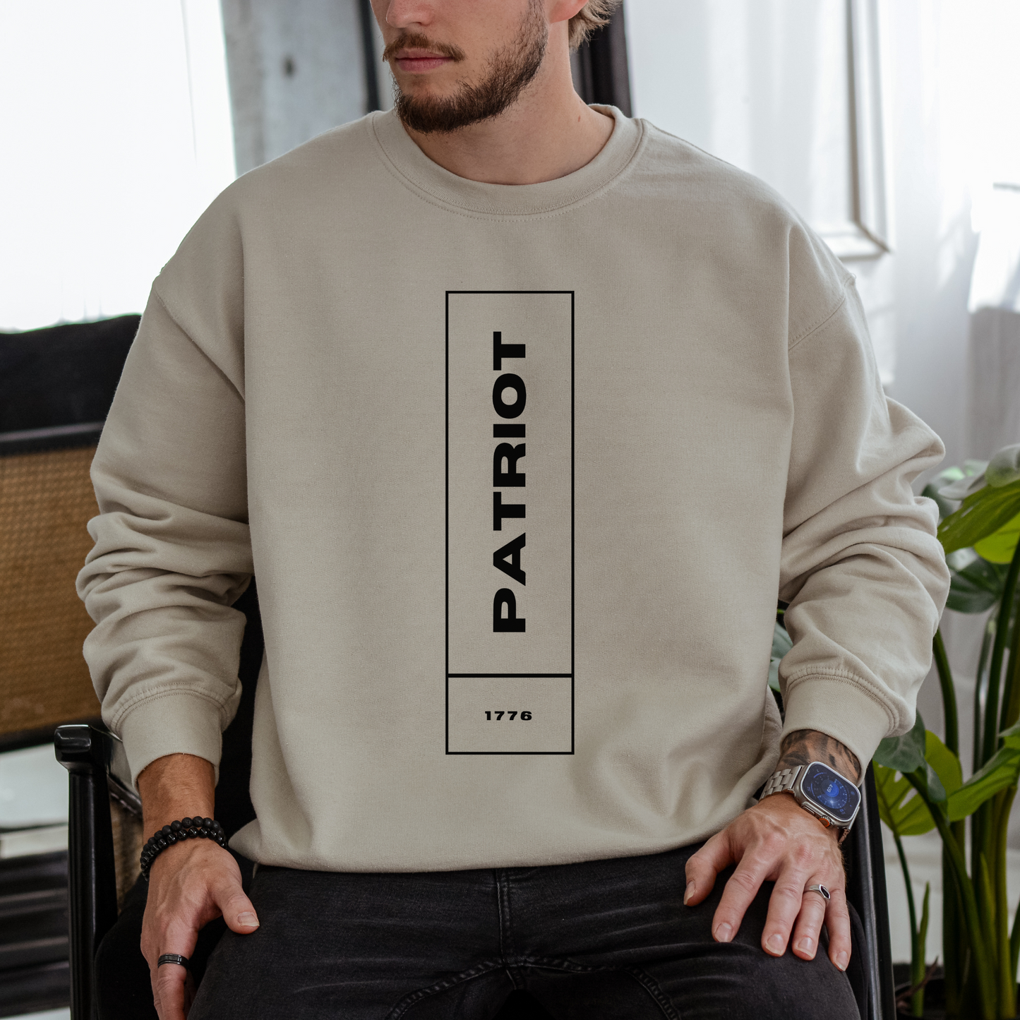 Patriot 1776 - Unisex Crewneck Sweatshirt