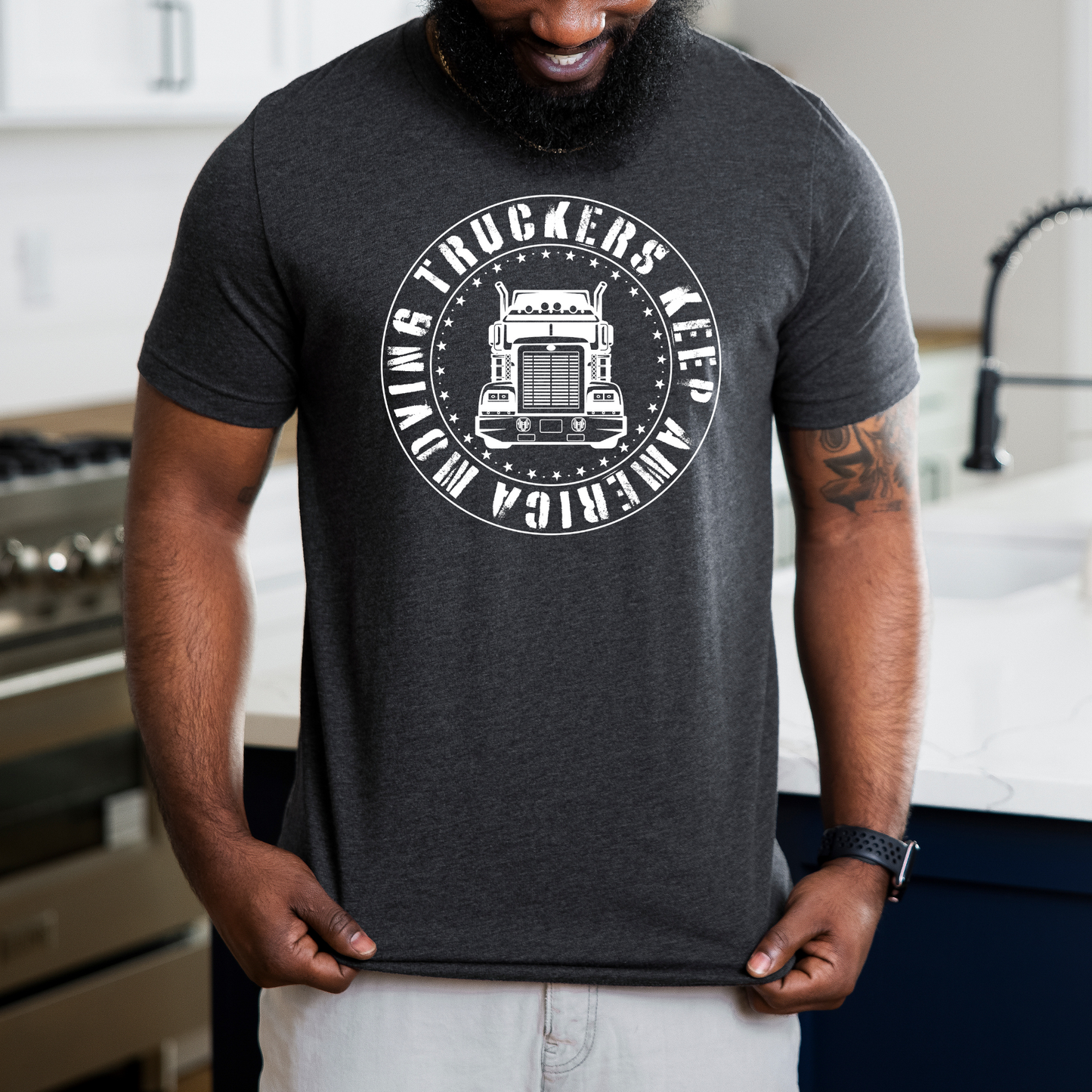 Truckers Keep America Moving - Unisex Jersey Tee