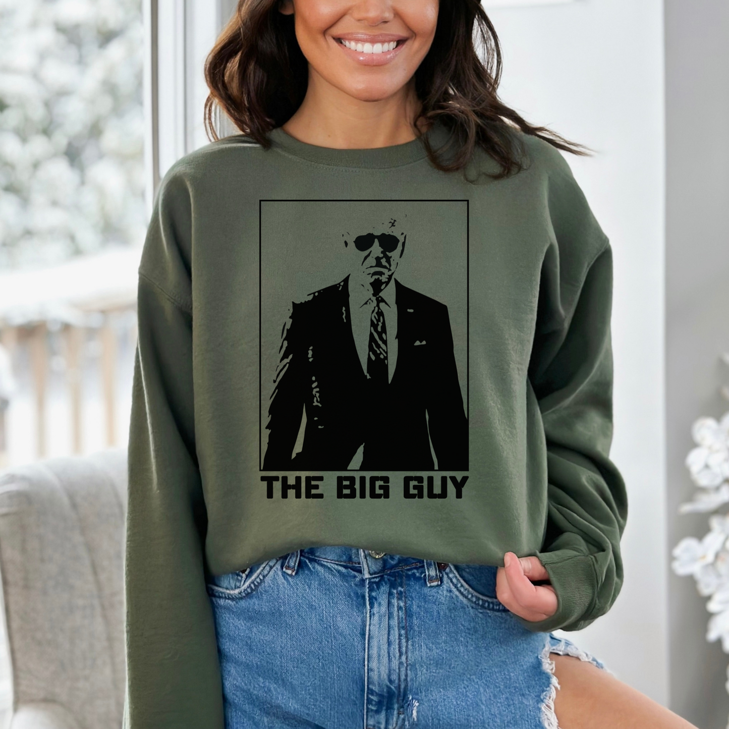 The Big Guy - Unisex Crewneck Sweatshirt