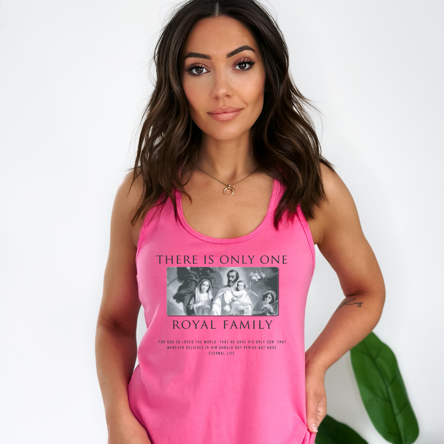 There is Only One Royal Family - Women's Racerback Tank