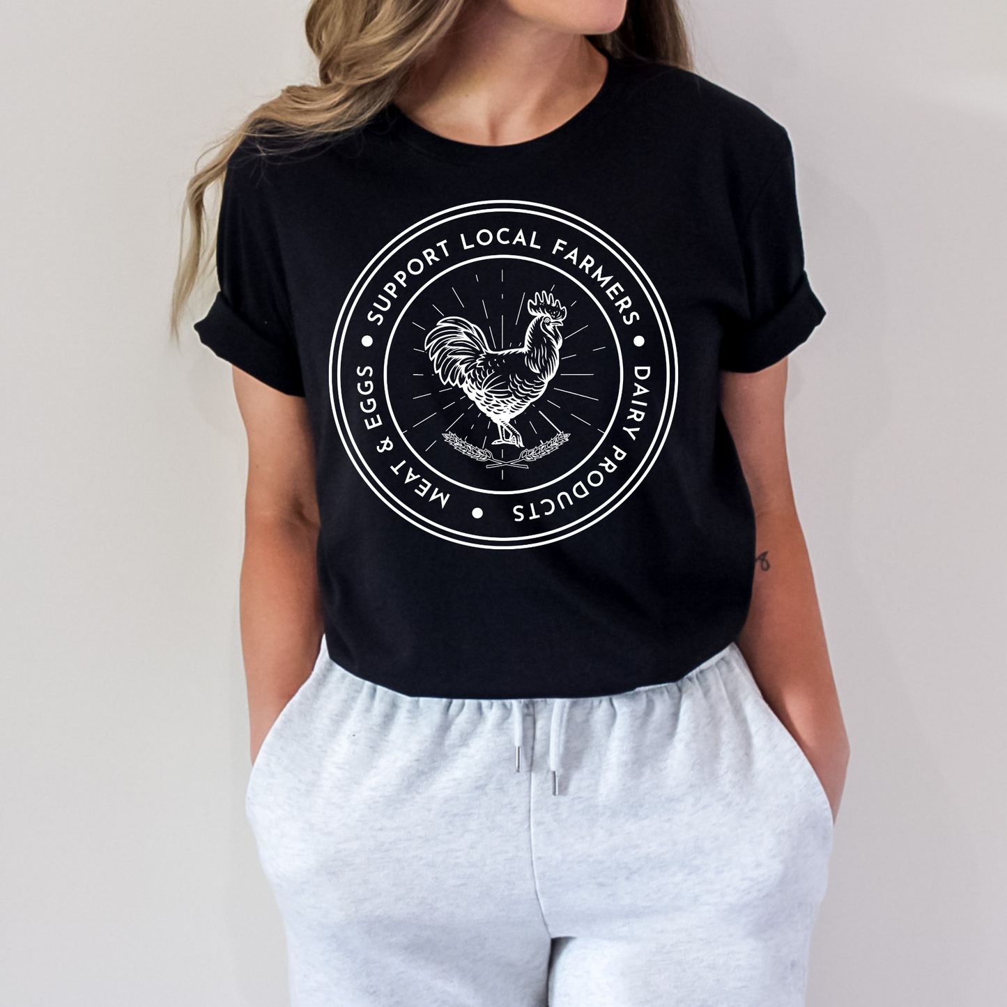 Support Local Farmers - Unisex Jersey Tee