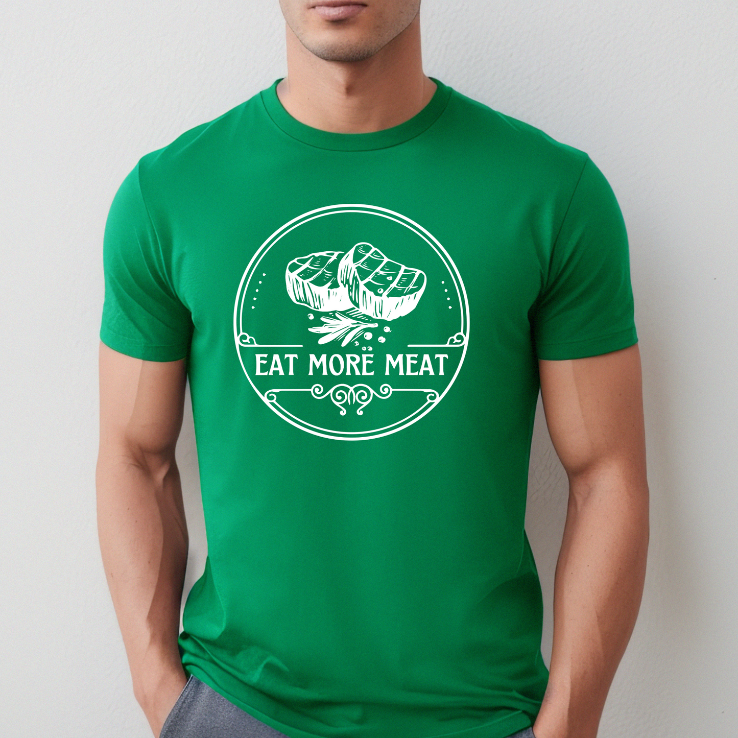 Eat More Meat - Unisex Jersey Tee