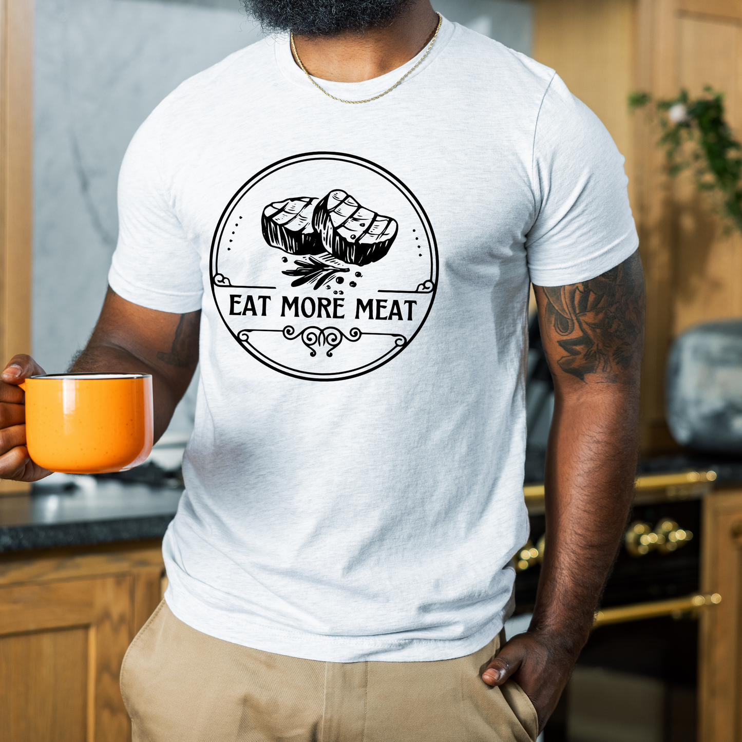 Eat More Meat - Unisex Jersey Tee