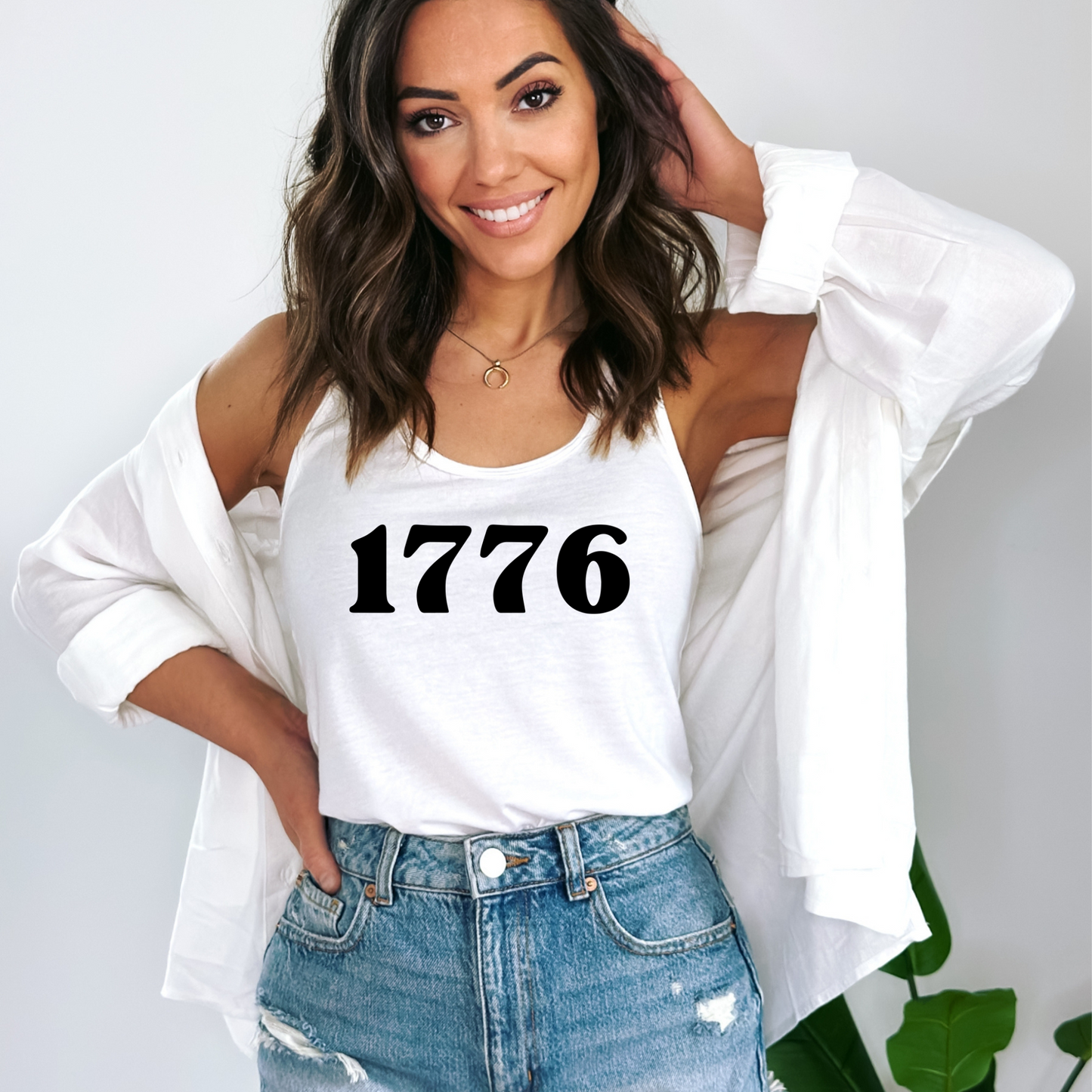 1776 - Women's Racerback Tank