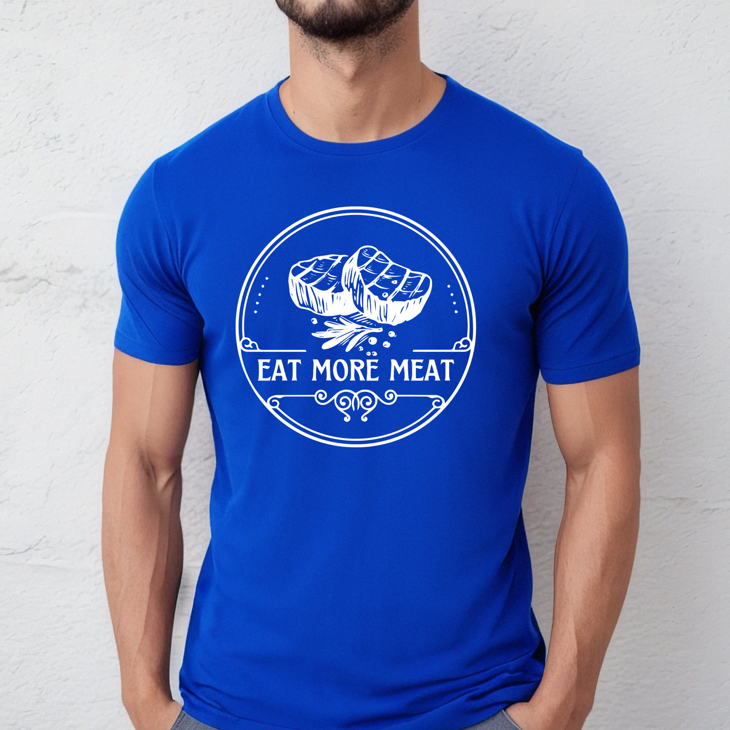 Eat More Meat - Unisex Jersey Tee