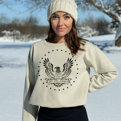 We The People Eagle - Unisex Crewneck Sweatshirt