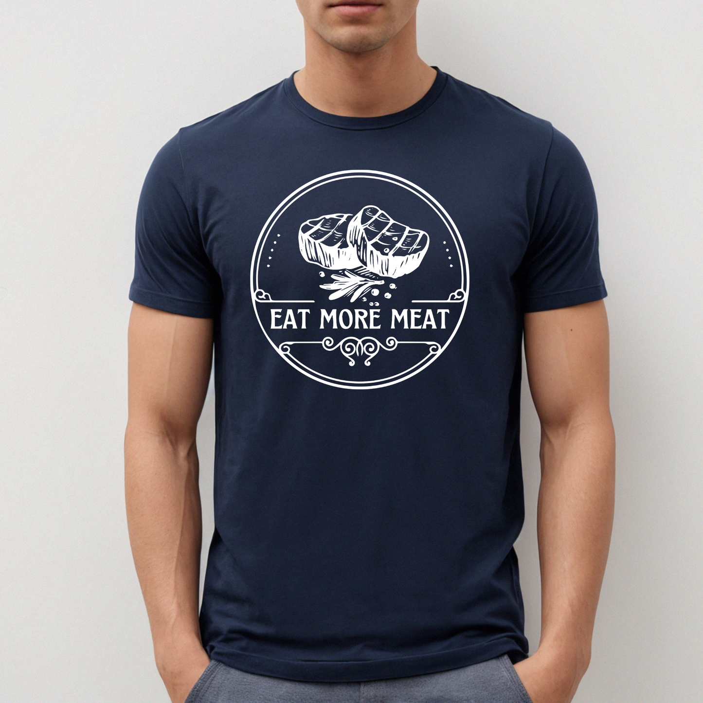 Eat More Meat - Unisex Jersey Tee