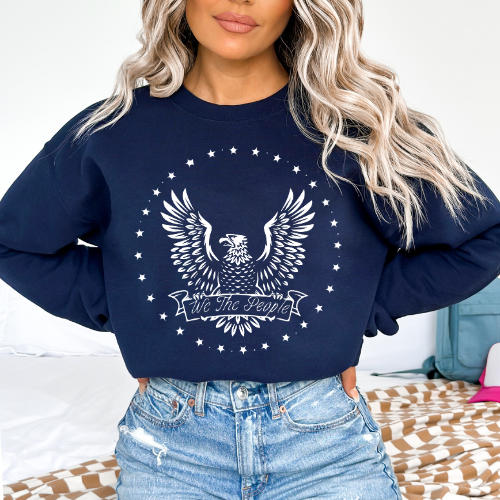 We The People Eagle - Unisex Crewneck Sweatshirt