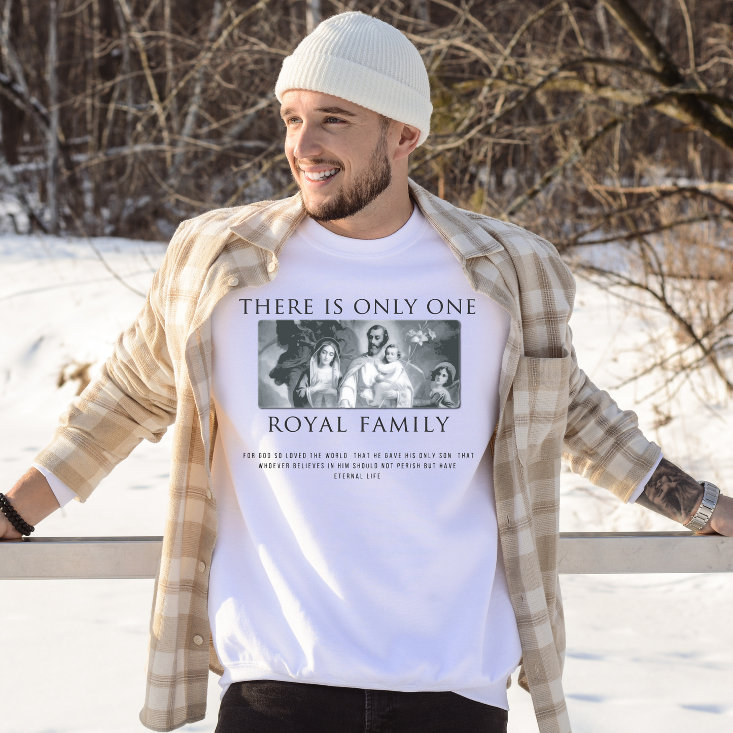 There is Only One Royal Family - Unisex Crewneck Sweatshirt