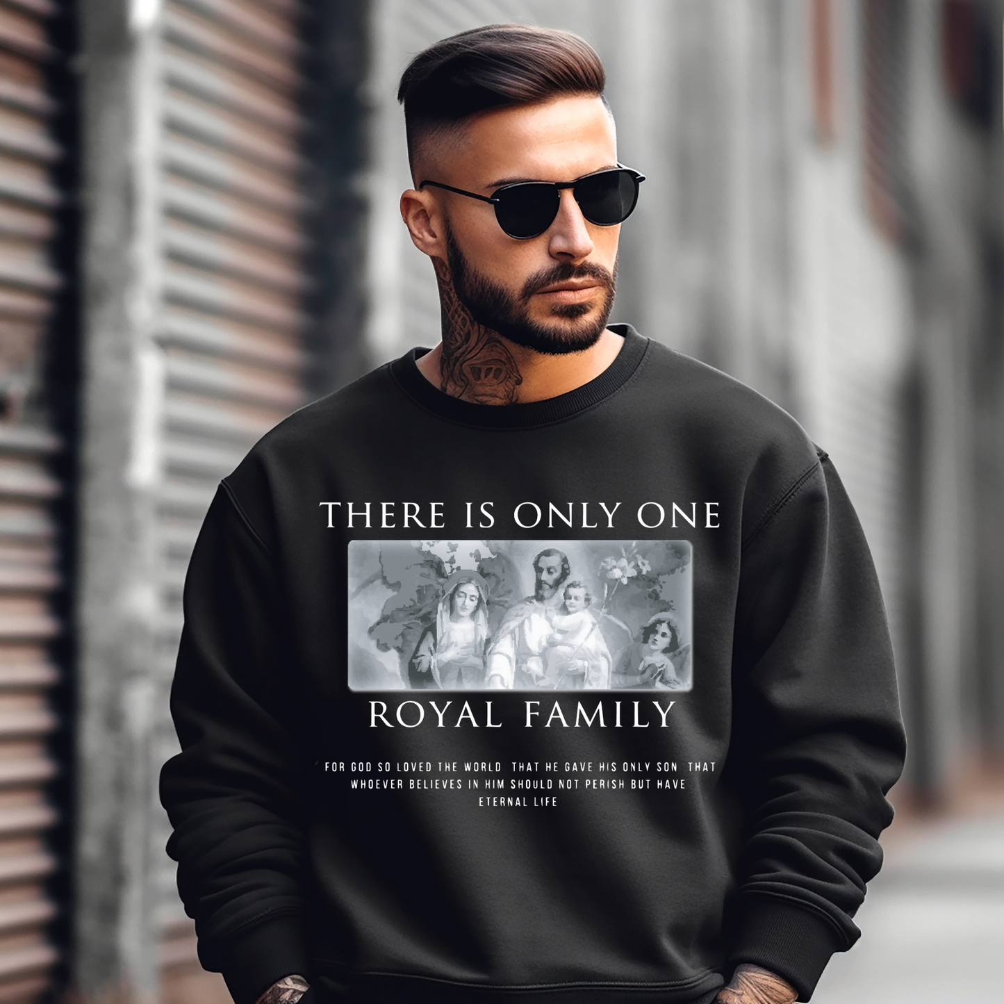 There is Only One Royal Family - Unisex Crewneck Sweatshirt