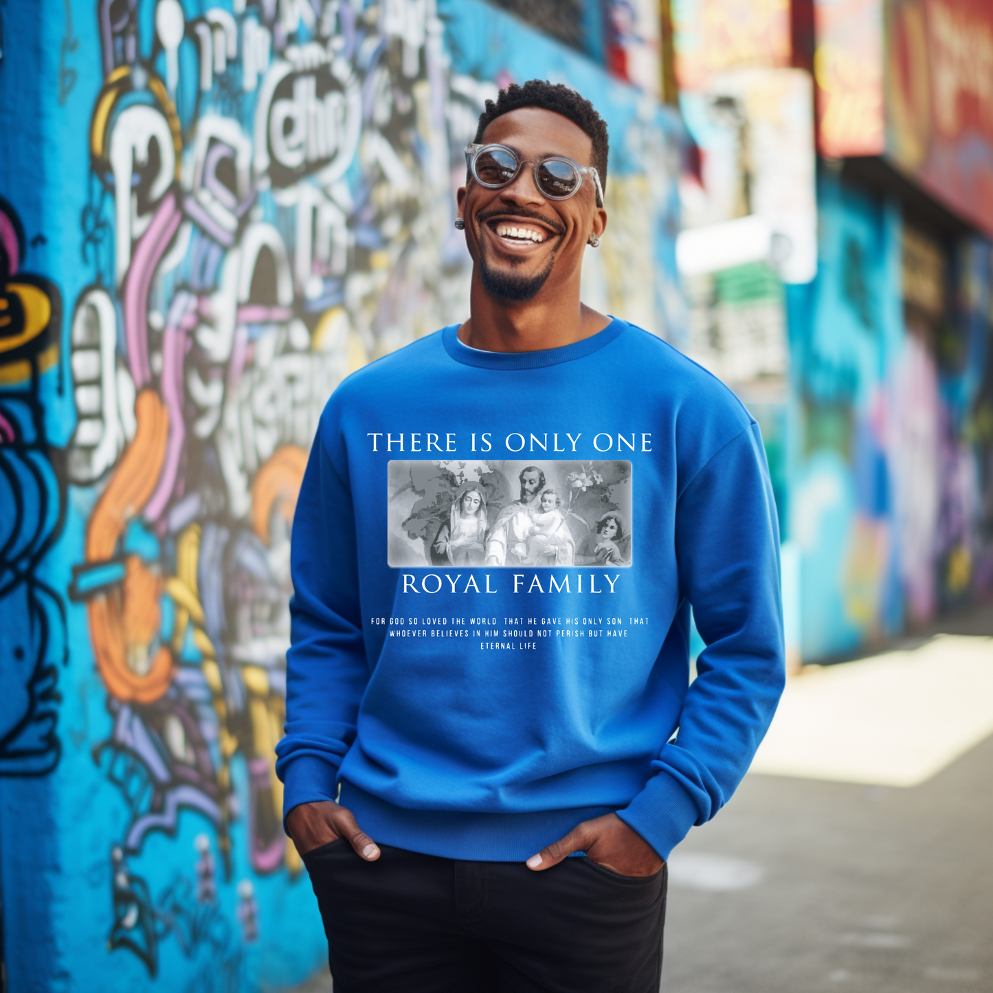 There is Only One Royal Family - Unisex Crewneck Sweatshirt