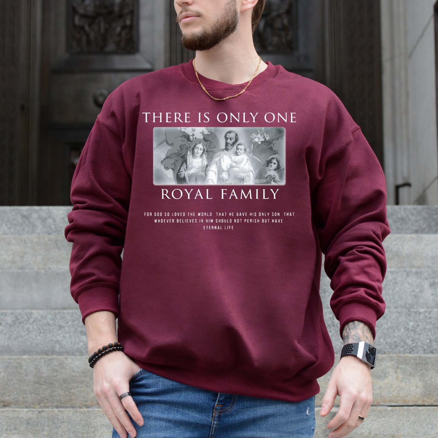 There is Only One Royal Family - Unisex Crewneck Sweatshirt