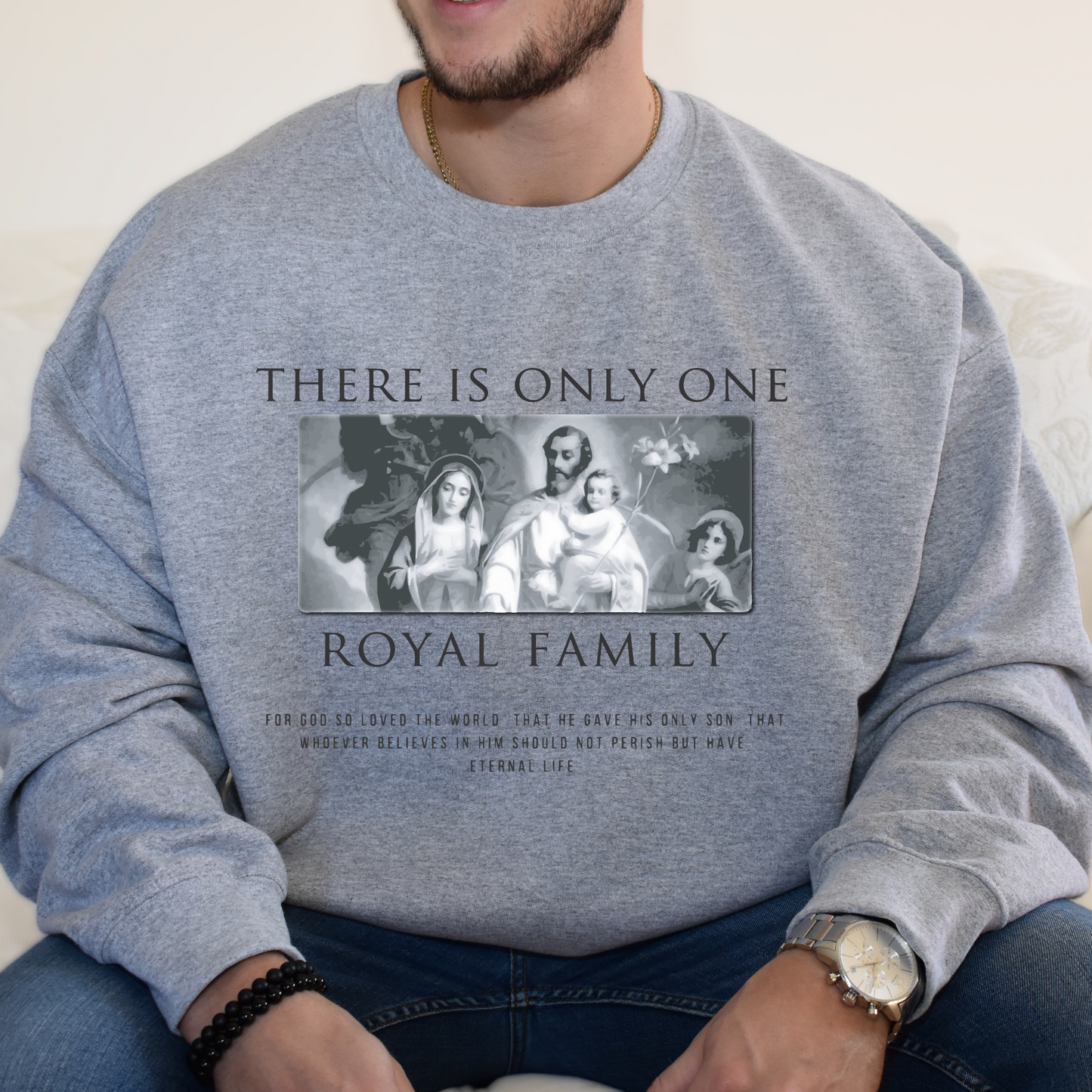 There is Only One Royal Family - Unisex Crewneck Sweatshirt